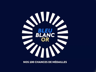 Bleu, blanc, or